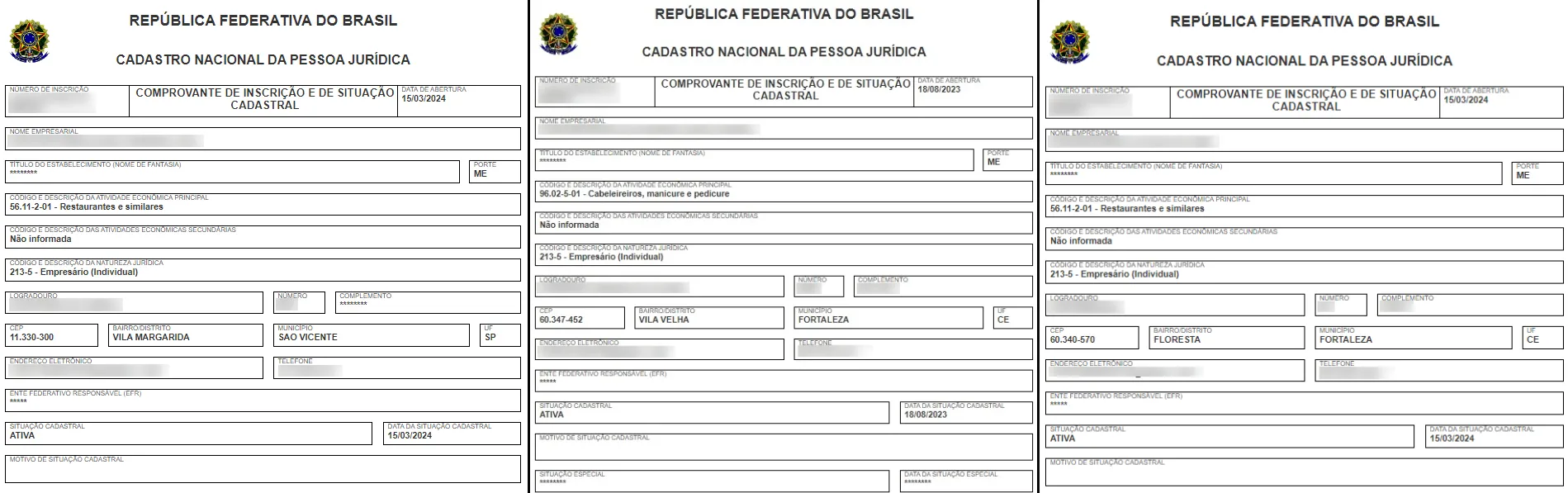Portal A TARDE descobriu que pessoas que receberam pix das v&iacute;timas eram cadastradas como MEI em S&atilde;o Paulo e no Cear&aacute;.