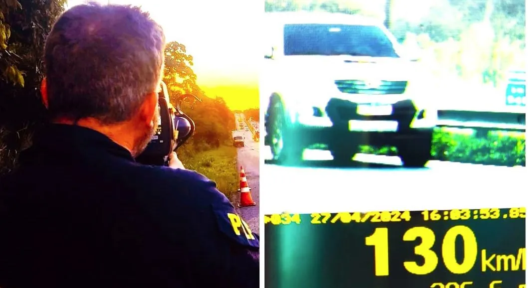 Imagem ilustrativa da imagem PRF registra mais de 1.200 flagrantes de excesso de velocidade