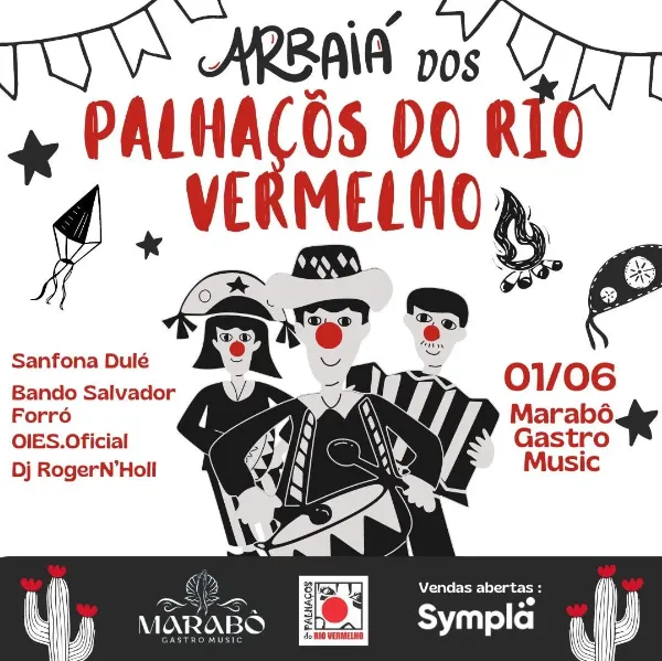 Imagem ilustrativa da imagem Palhaços do Rio Vermelho abrem temporada de eventos com show de forró