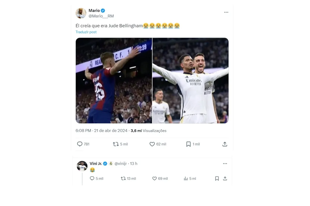 Vini Jr. é criticado por jornal espanhol após deboche contra rival