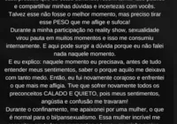Em carta aberta, Lucas Souza, ex de Jojo Todynho, se declara bissexual