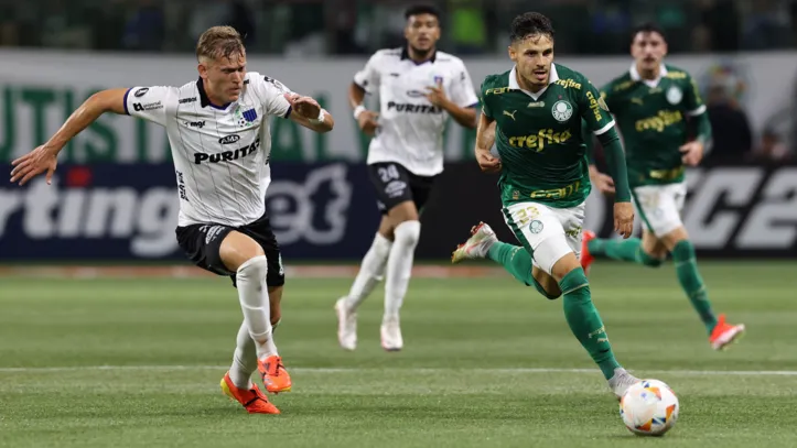 Palmeiras enfrentando Liverpool do Uruguai em partida da Libertadores