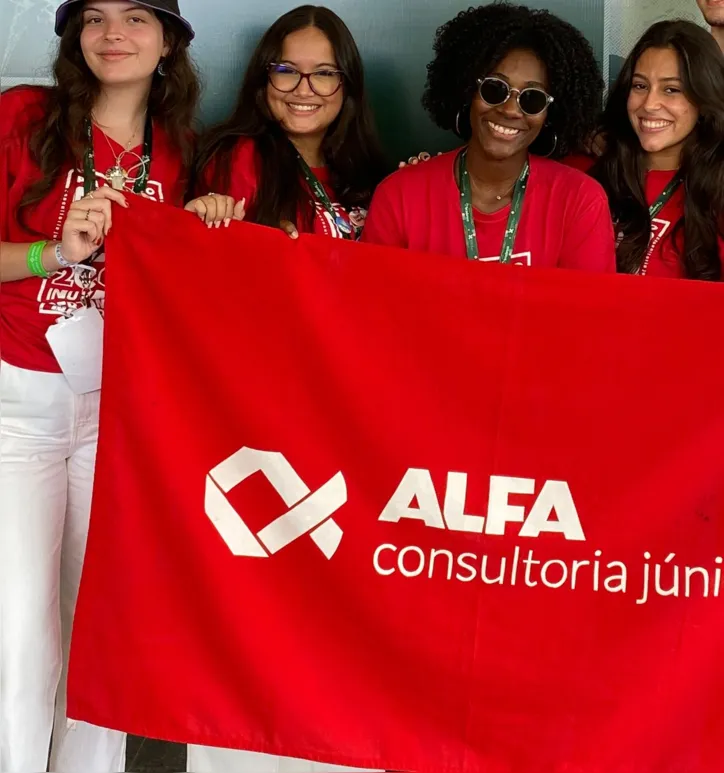 Diretoria executiva da Alfa Consultoria Júnior