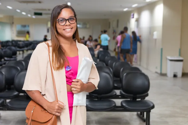 Lucineide Silva é uma das pacientes atendidas pelo Centro de Reprodução Humana