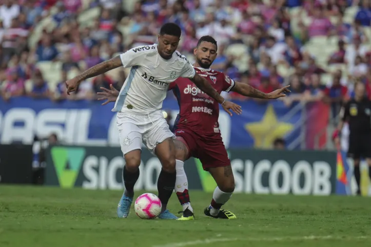 Confronto entre Fortaleza x Grêmio