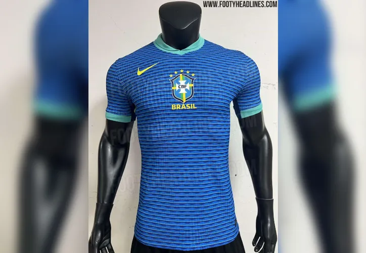Nova camisa reserva da Seleção Brasileira