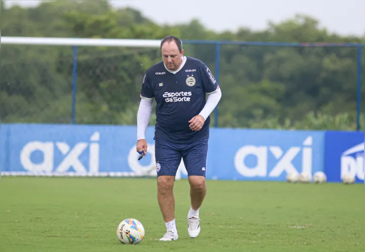 Rogério Ceni em treino do Bahia no CT Evaristo de Macedo