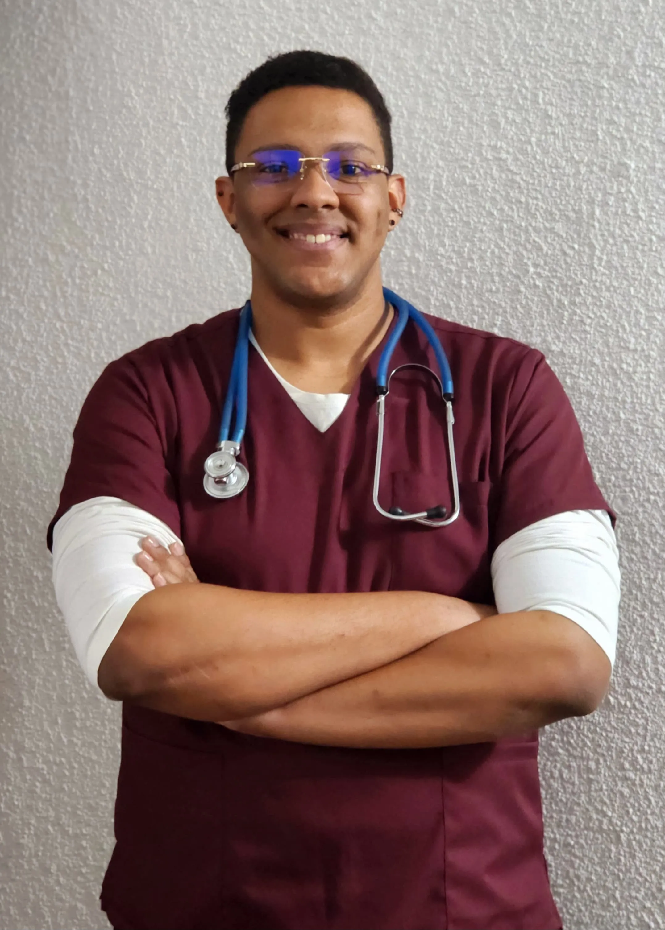 Ícaro Aian, estudante de medicina na Argentina