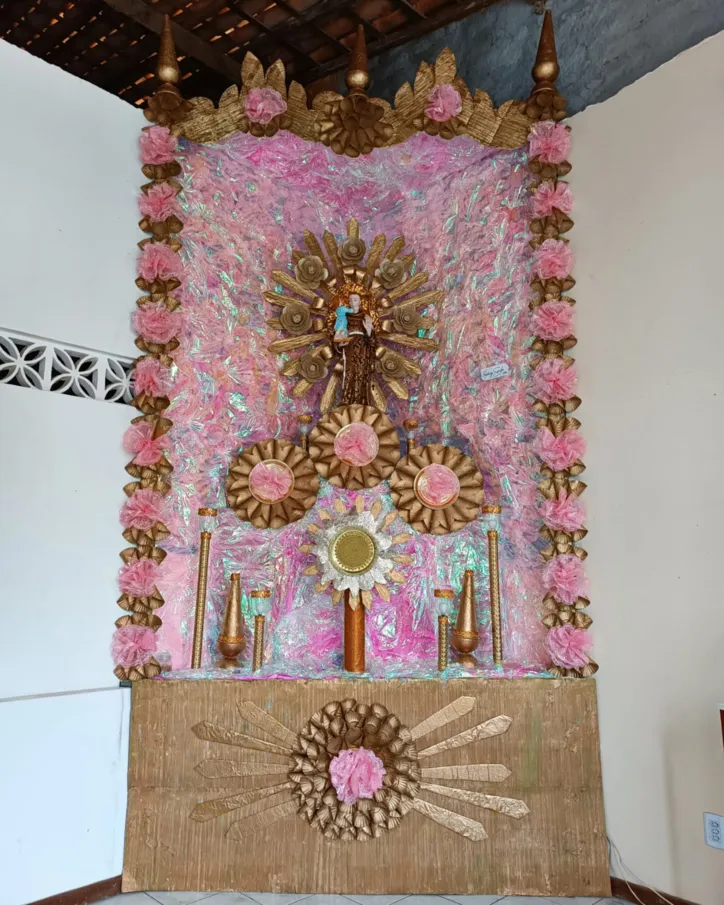 Altar feito por Rodrigo Guedes