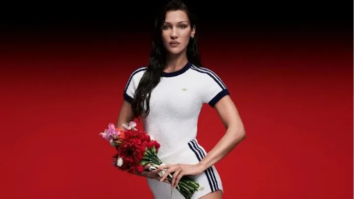 Imagem ilustrativa da imagem Adidas retira modelo Bella Hadid de campanha por polêmica sobre Gaza