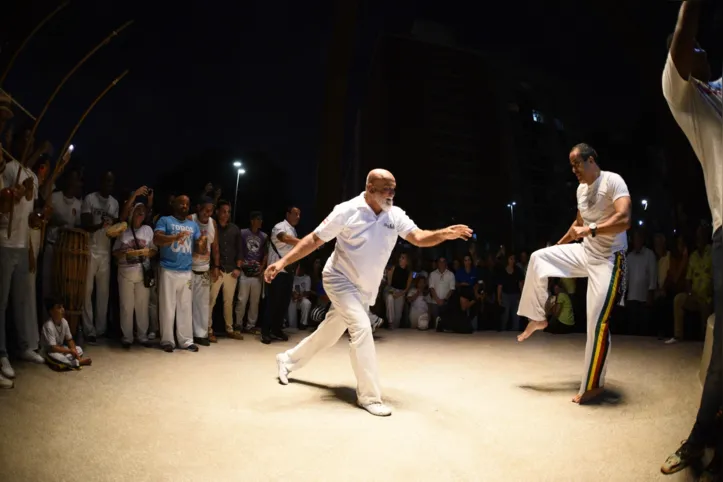 Imagem ilustrativa da imagem Arena da Capoeira é inaugurada em cerimônia com mestres e estudantes