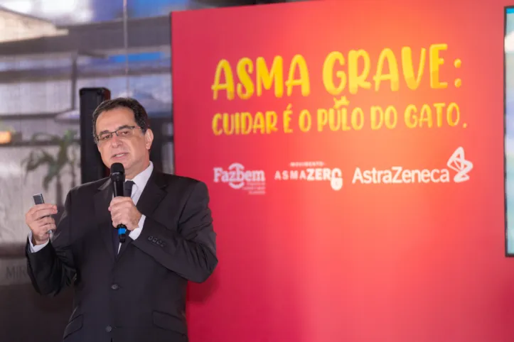 O pneumologista Dr. Mauro Gomes