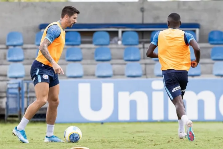 Treino do Bahia nesta semana