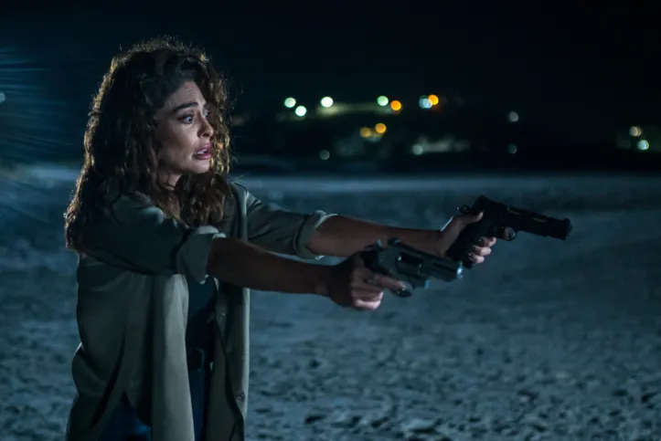 Juliana Paes fez cenas de ação para a série