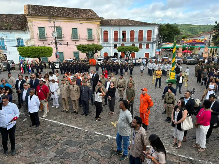 Imagem ilustrativa da imagem Cachoeira vira capital da Bahia em início de comemoração ao 2 de Julho