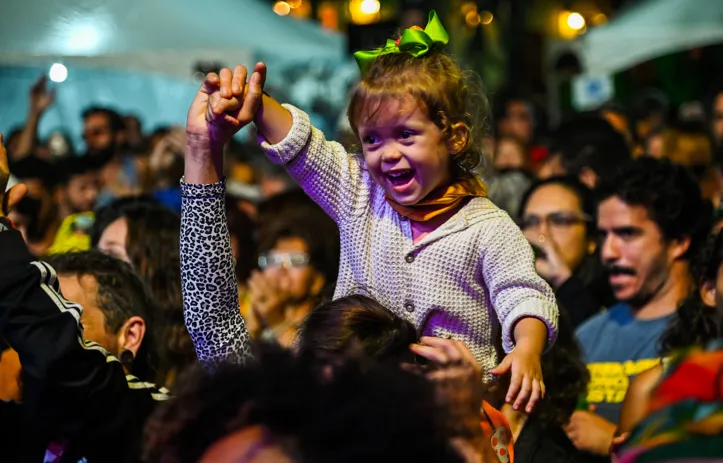 Público de todas as idades curtiram o festival