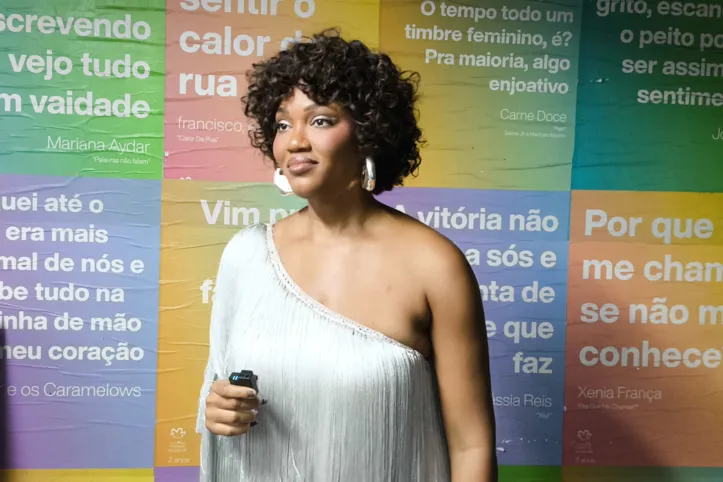 Luedji falou que a participação no evento é a continuação de um legado de grandes artistas