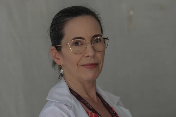 Aline Dorea, coordenadora de coleta do Hemoba