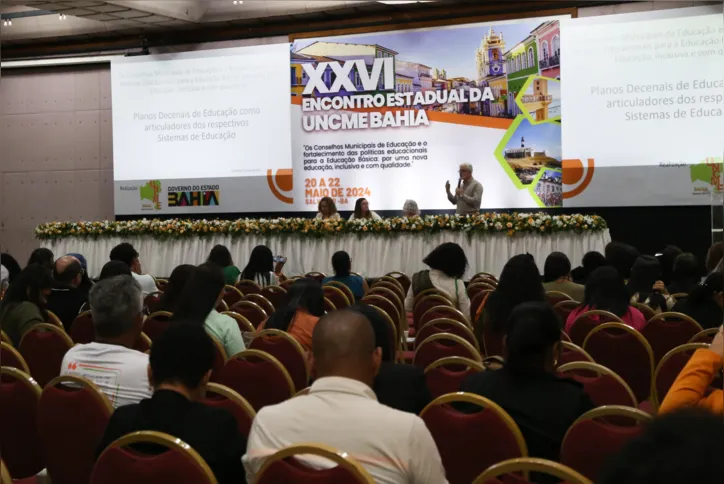 XXVI Encontro da UNCME-BAHIA começou na segunda-feria e segue até quarta