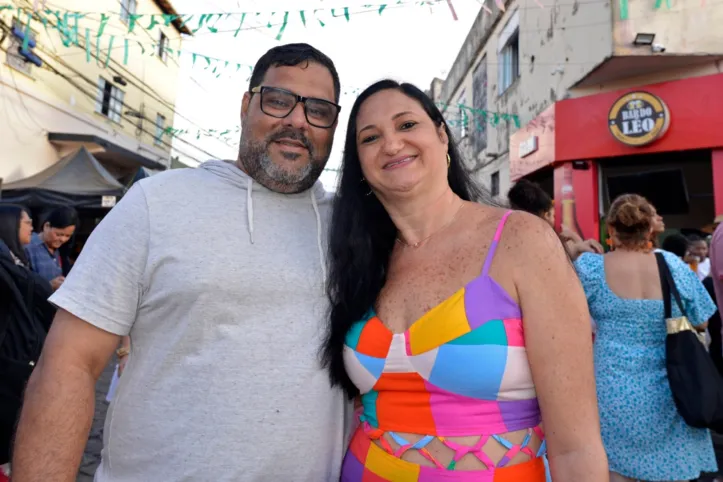 Pedro e Emanuele Mendonça, moradores da Saúde