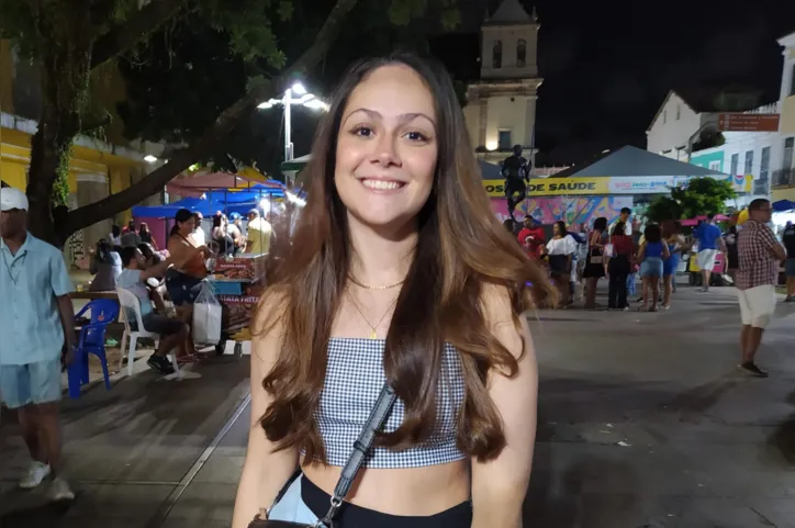 Estudante de psicologia Maria Paula, de 22 anos