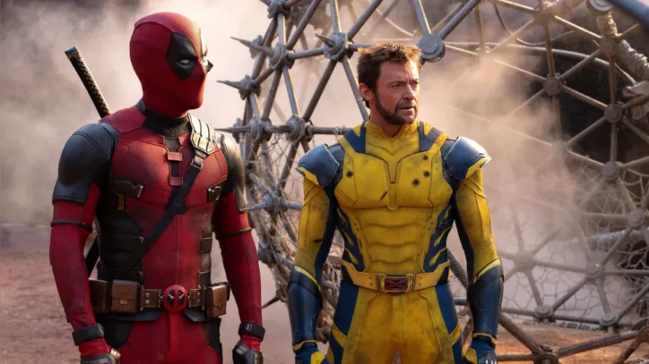 Dupla em cena de ‘Deadpool & Wolverine’