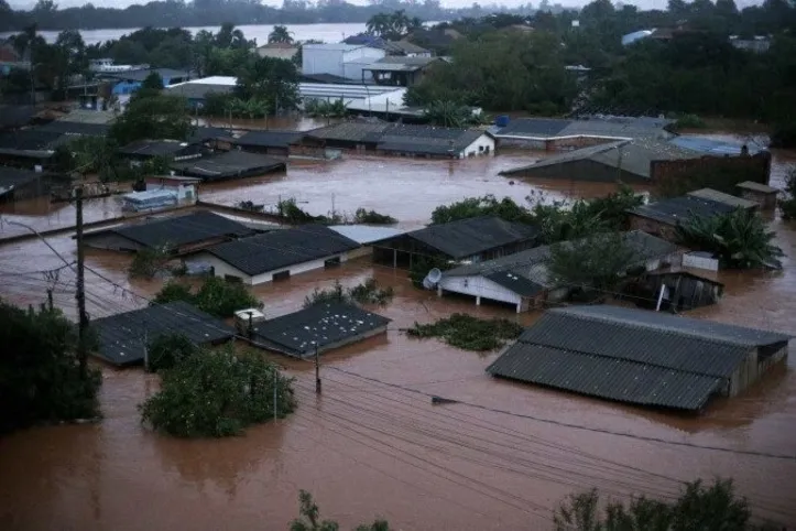 Enchente no Rio Grande do Sul