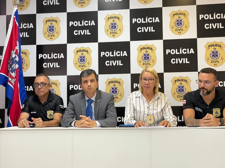 Coletiva sobre a Operação Premium Mandatum