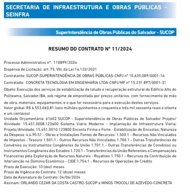 Imagem ilustrativa da imagem Prefeitura fecha acordo para reparos em prédio que desabou nos Barris