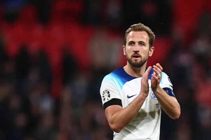 Harry Kane é o artilheiro da Inglaterra