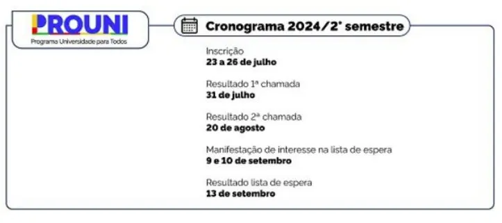 Imagem ilustrativa da imagem Prouni: inscrições abrem nesta terça; saiba como participar