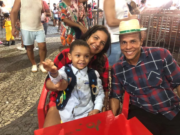 Arthur e sua família