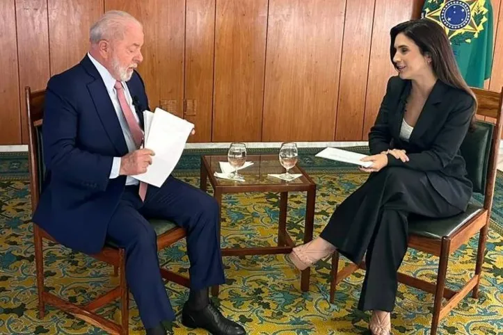 Lula em entrevista à Record