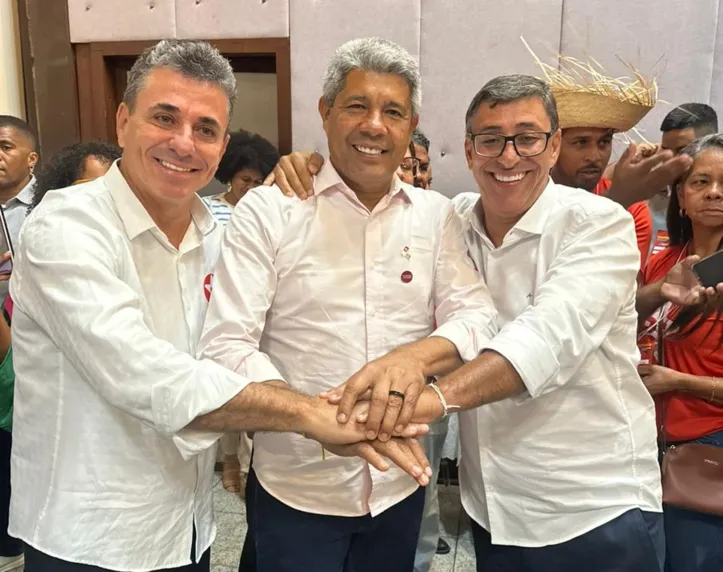 Jerônimo Rodrigues participou do anúncio da pré-candidatura de Val de Dezinho