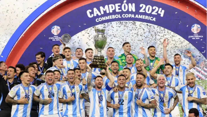 Argentina conquistou a Copa Améric a2024