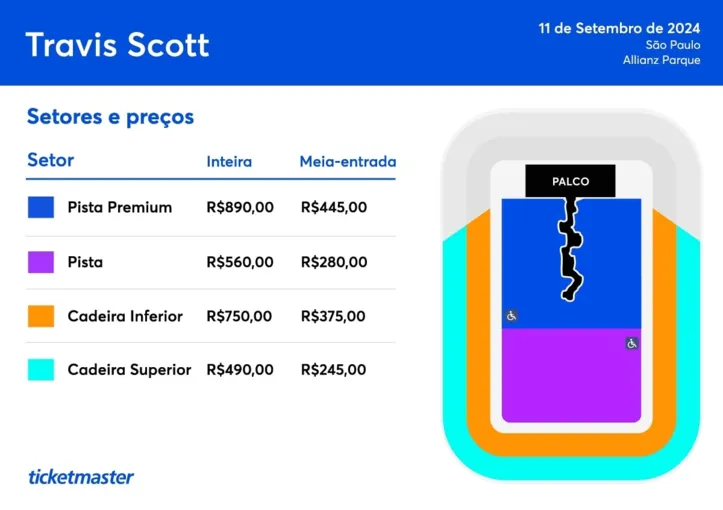 Imagem ilustrativa da imagem Travis Scott no Brasil: Saiba valores e quando abre venda de ingressos