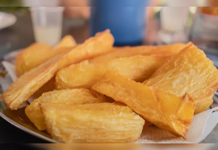 Aipim frito também é costumeiramente consumido na Bahia