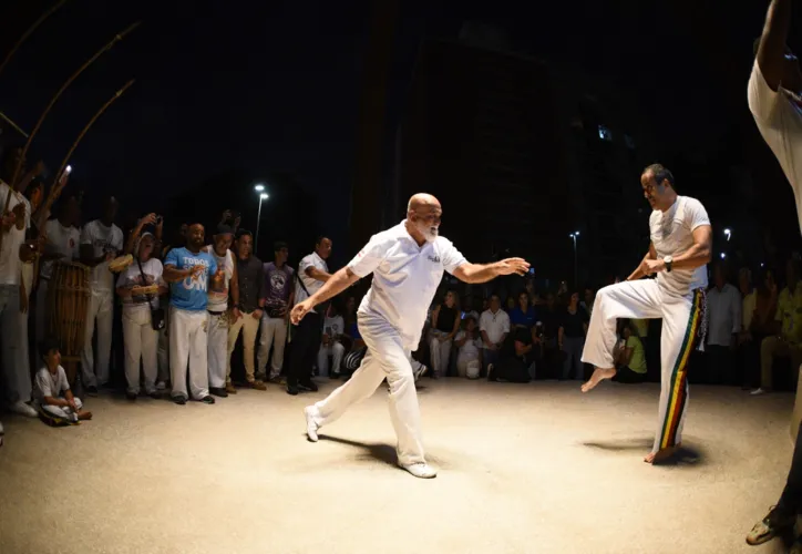 Imagem ilustrativa da imagem Arena da Capoeira é inaugurada em cerimônia com mestres e estudantes