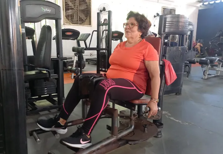 Jorgelina Loilola tem 72 anos e avó de três netos