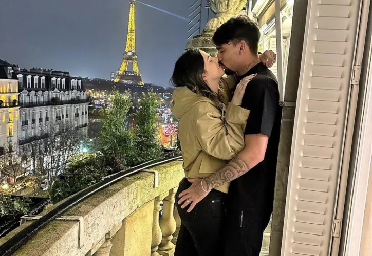 Paquetá e a esposa em Paris