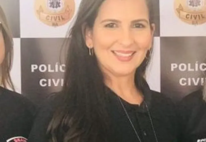 Delegada Taciane Vasconcelos, atua na Delegacia Especial de Atendimento à Mulher (Deam) de Vitória da Conquista.