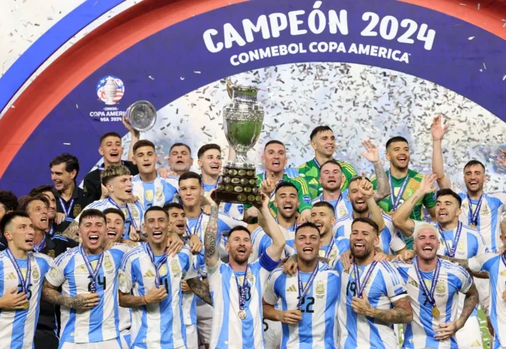 Argentina conquistou a Copa Améric a2024