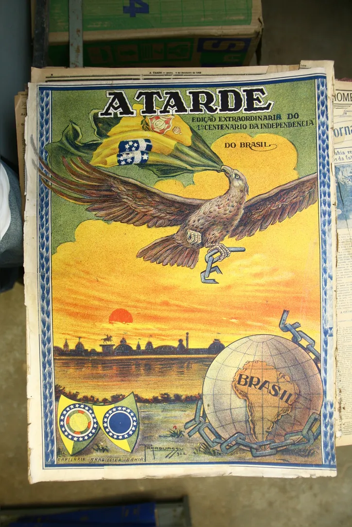 Capa de A TARDE 7 Setembro de 1922