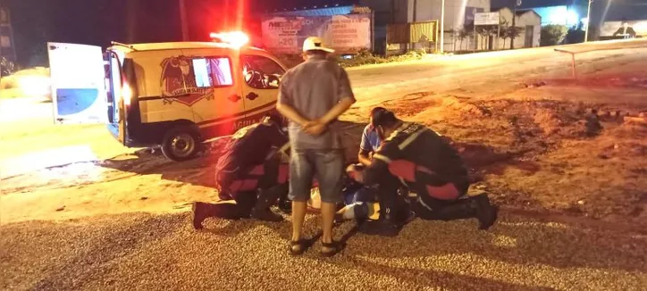 Segundo acidente ocorreu por volta das 20h40, no bairro do Alto São.