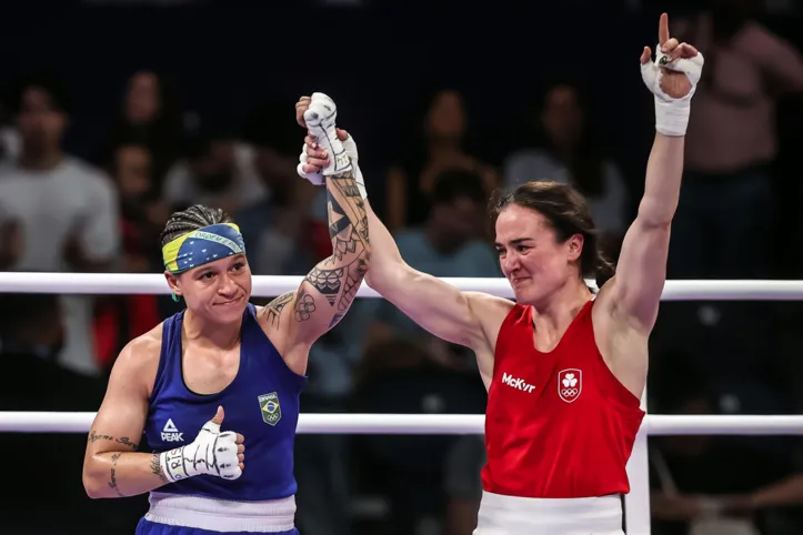 Bia Ferreira foi derrotada pela irlandesa Kellie Harrington