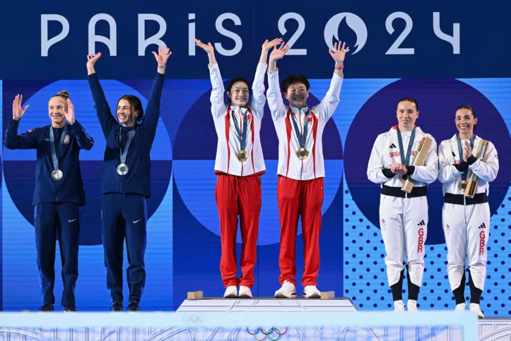 Imagem ilustrativa da imagem China conquista a primeira medalha de ouro nos Jogos de Paris