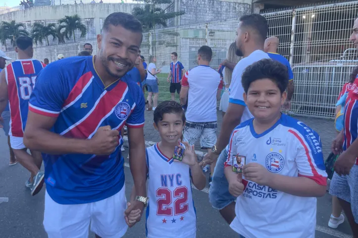 Danilo, seu filho Daniel e sobrinho Tauan