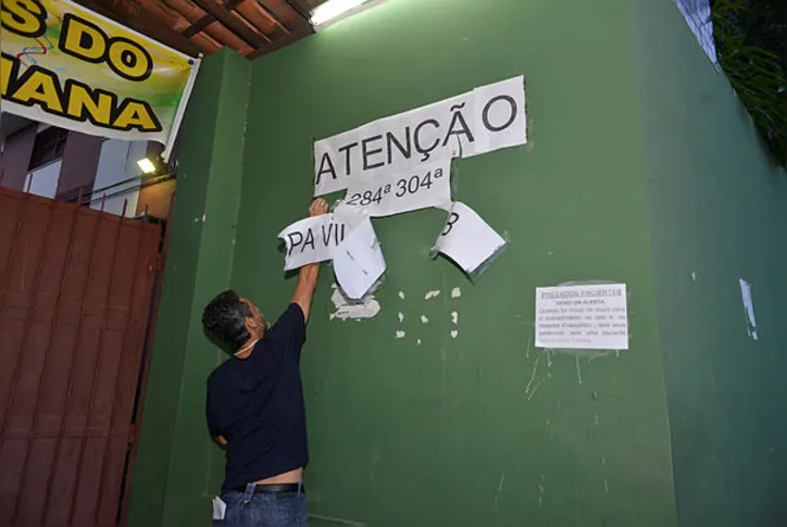 Colégio Estadual Luís Viana em dia de votação eleitoral