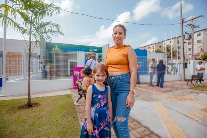 Lidiane Santana, 29 anos, mãe de Sarah Bento e Phaullo Otávio, 4 e 1 anos, respectivamente