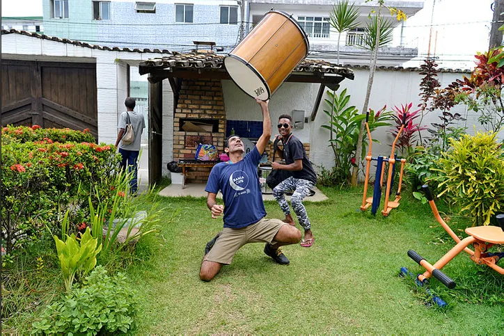 As atividades artísticas são parte integrante do tratamento de reablitação